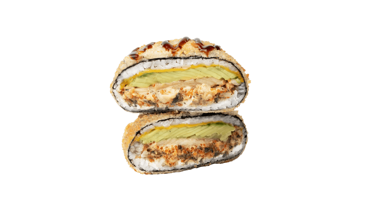 Mini Sushi burger Unagi