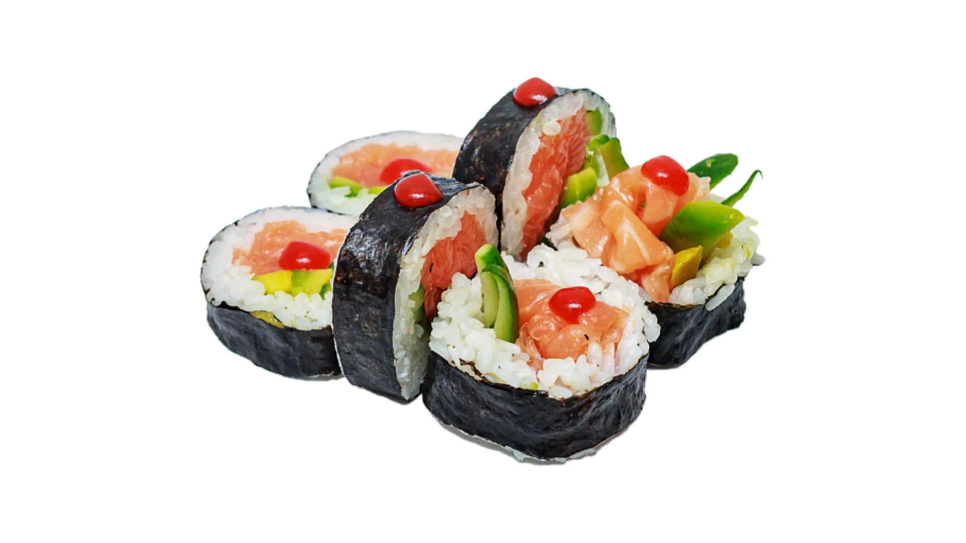 Футомакі з лососем