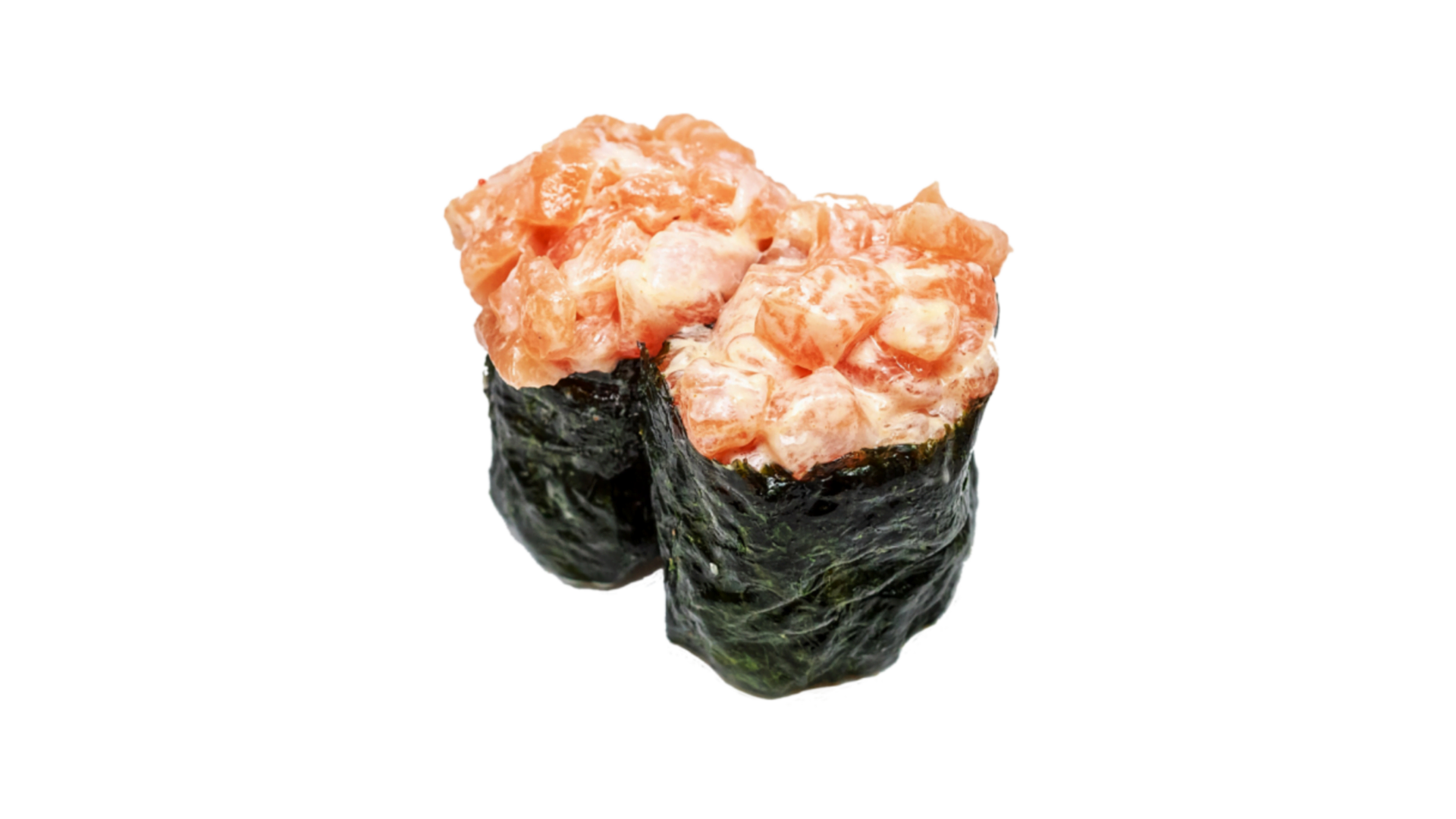 Гункан з лососем х2