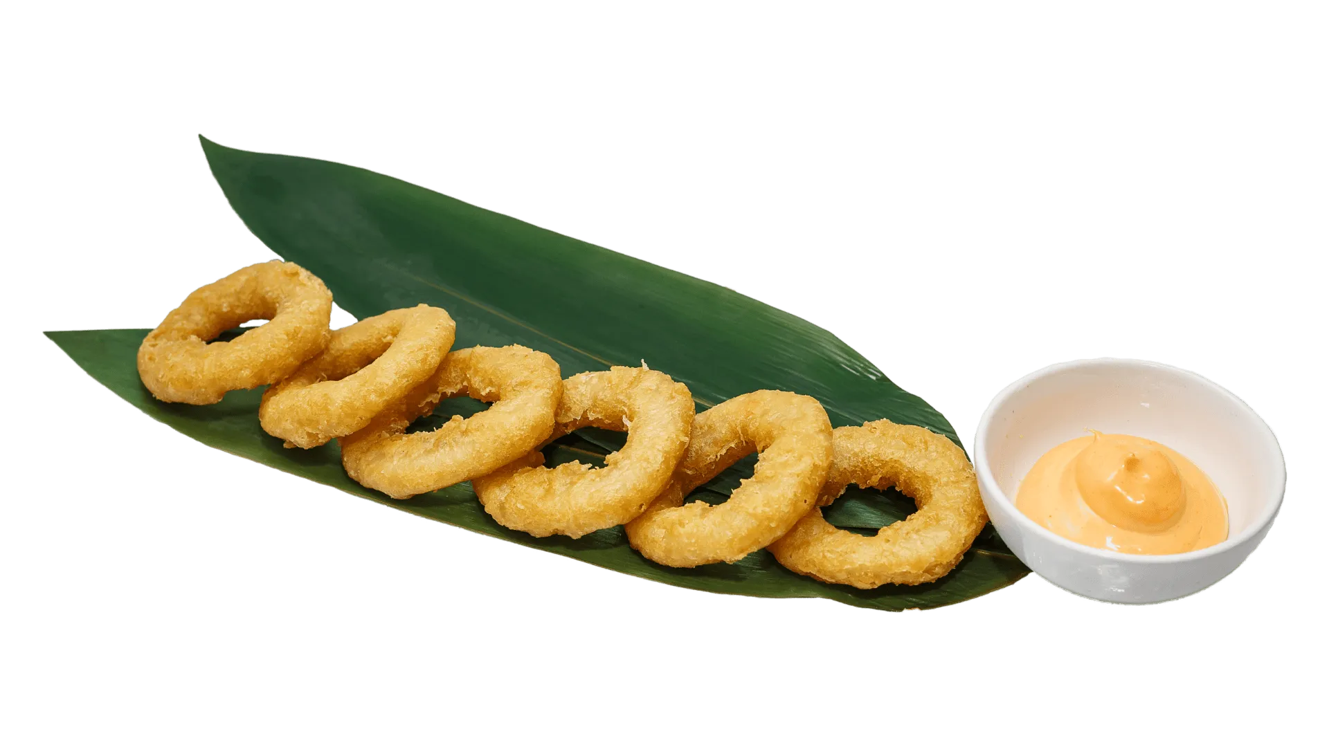 Krążki kalmarów w tempurze