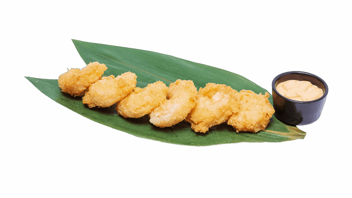 Krewetki w tempurze