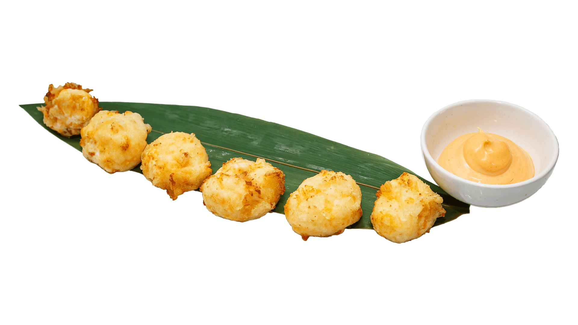 Сирні кульки в темпурі