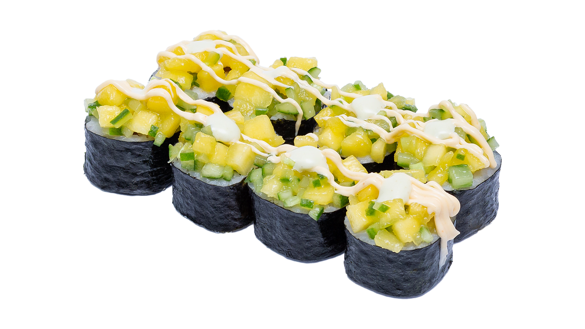 Футомак з вегетаріанською сalsa