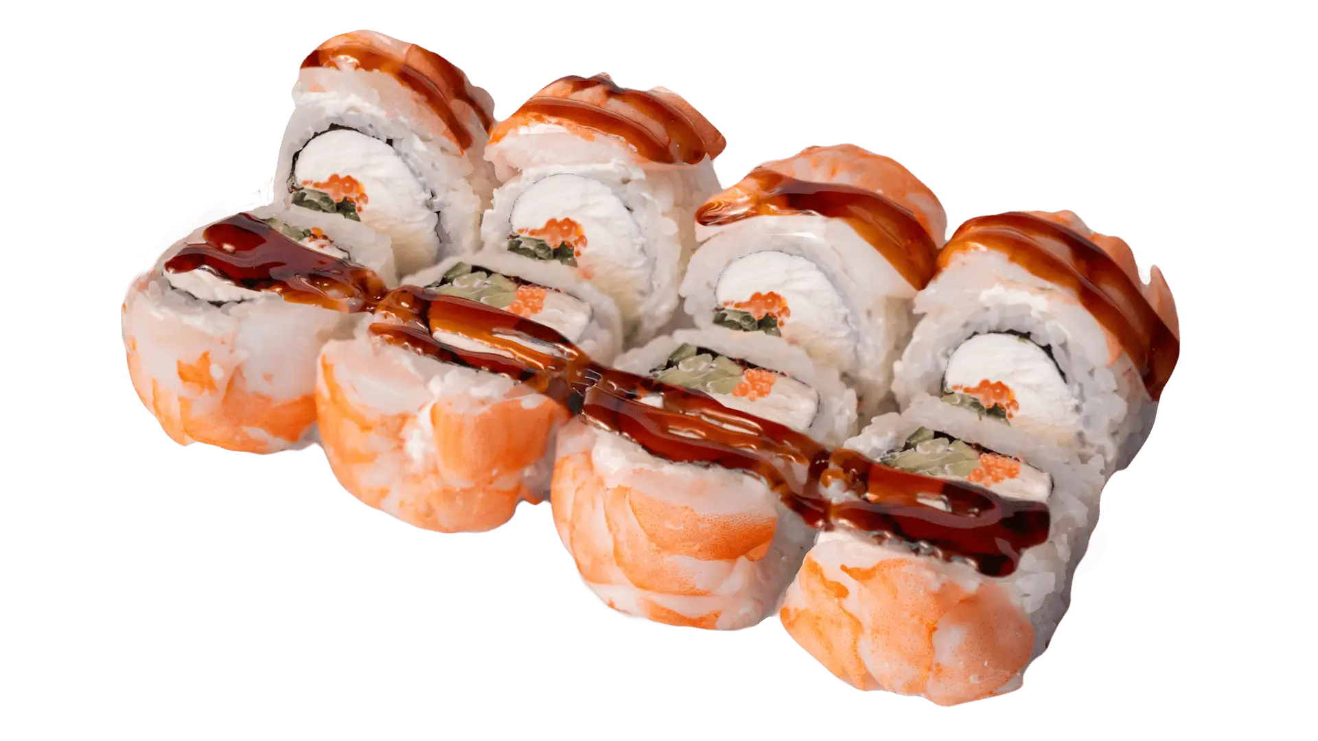 Philadelphia with shrimp