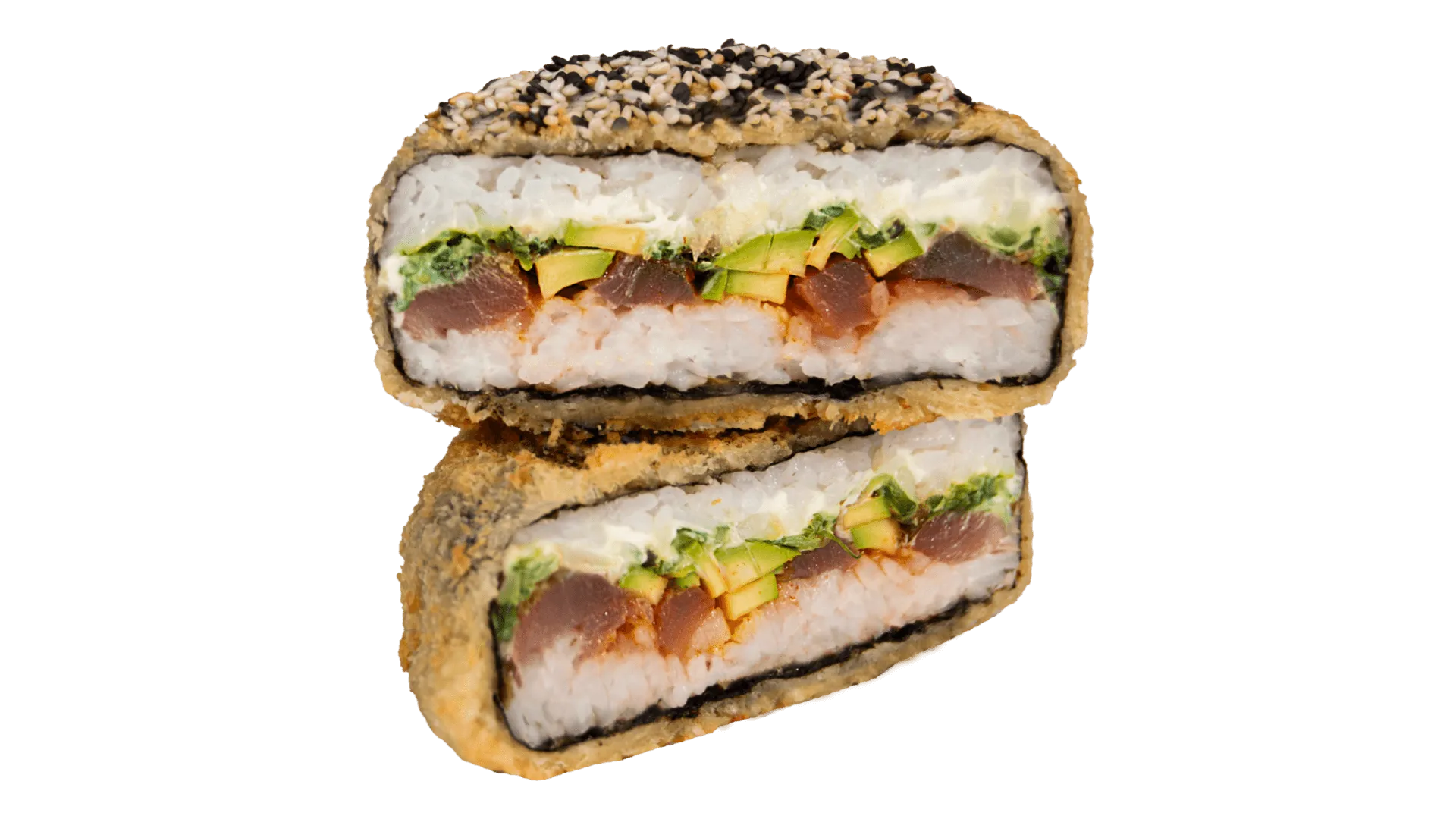 Mini Sushi burger z tuńczykiem