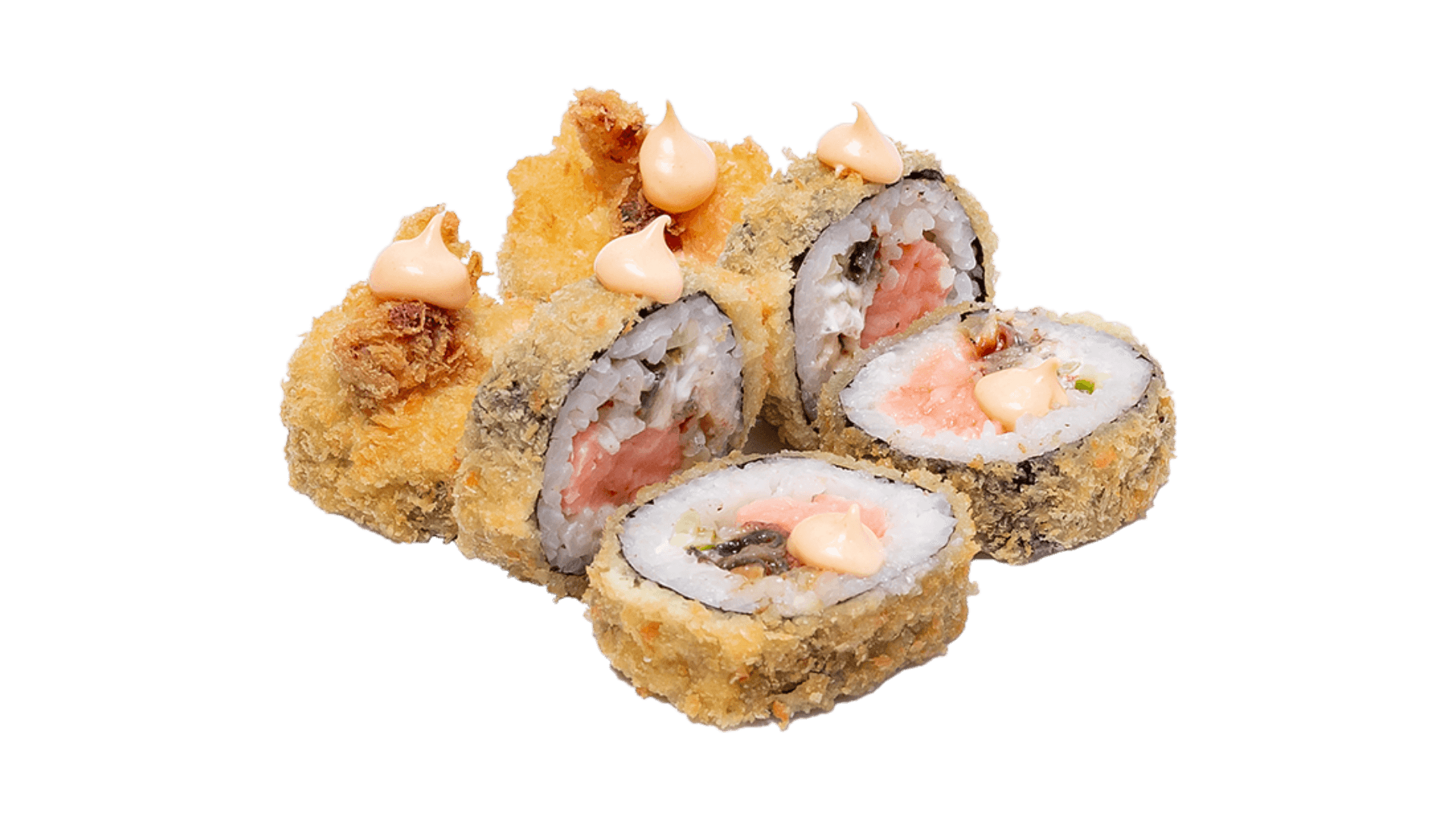 Сяке унагі темпура